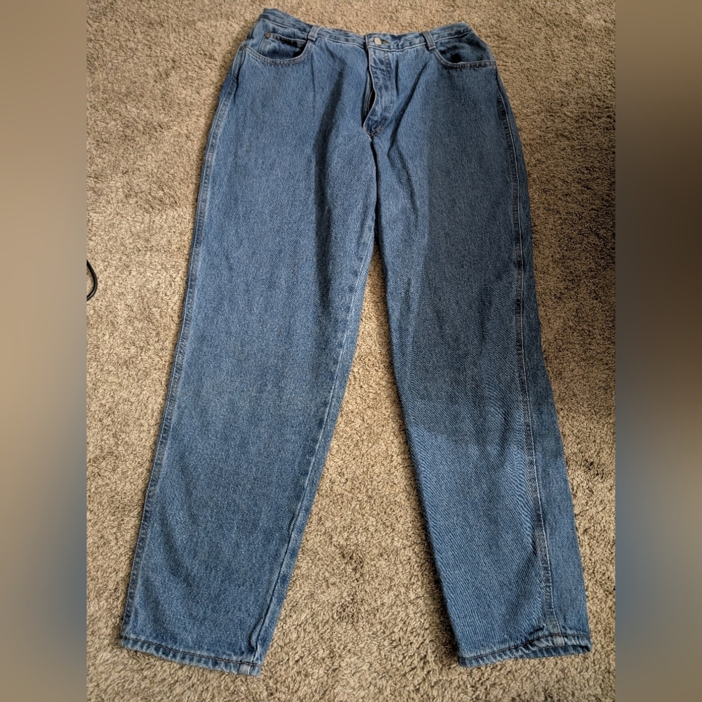 Classic Blue Men's Straight-Leg Jeans